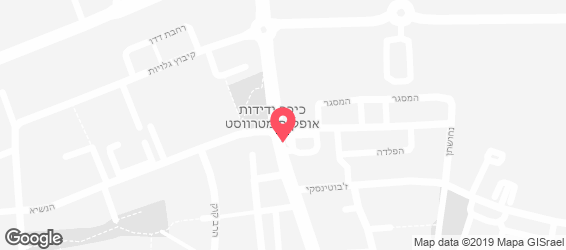 פיצה הכיכר - מפה