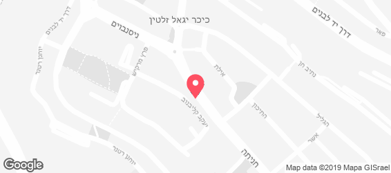 אמריקן פיצה - מפה