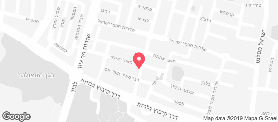 חנן מרגילן - מפה