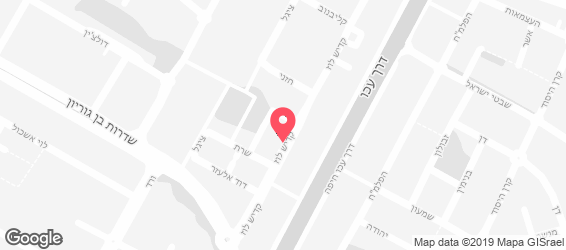 פיצה פדאל  - מפה
