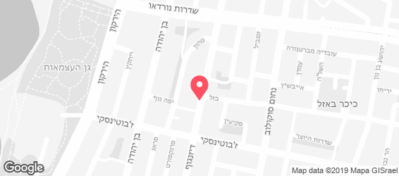 בר קוקטלים 223 - מפה