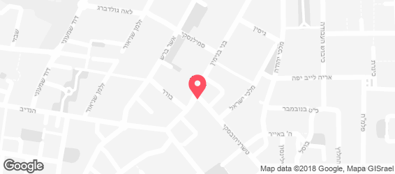 נחלת בנימין - מפה