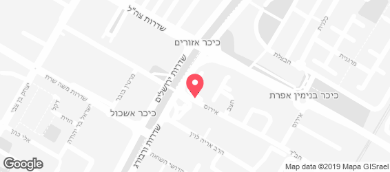 קפה קפה קריית ים - מפה