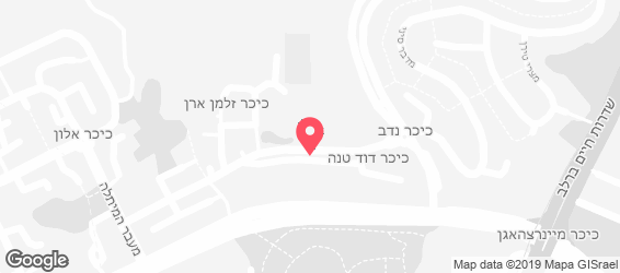 פינתי  - מפה