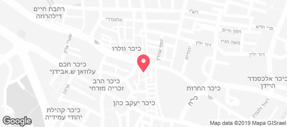 מסעדת צופיה - מפה