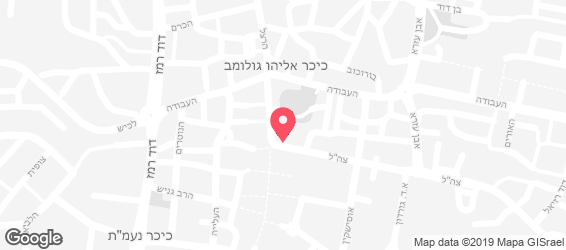 שווארמה ראש העיר - מפה