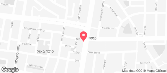 המזג - בר אלכוהול - מפה