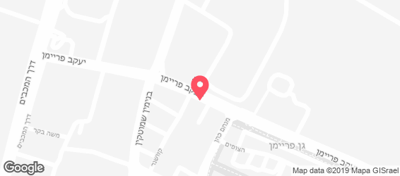 החומוס של ארז - מפה
