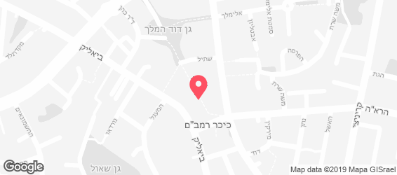 די אבניו בר - מפה