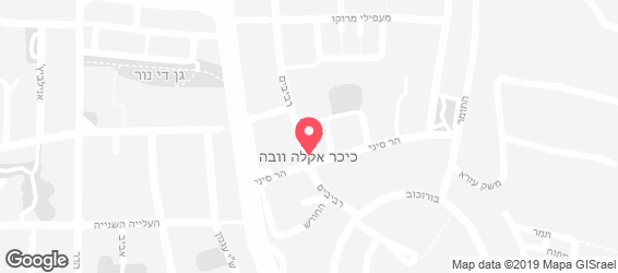 קפה שביבא - מפה