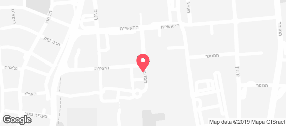 דה וינצ'י פיצה - מפה