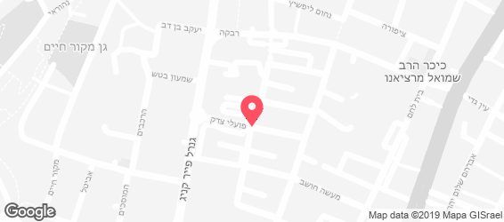 טעם ירושלמי קייטרינג בשרי - מפה
