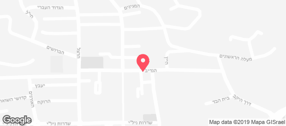דומינו'ס פיצה - מפה