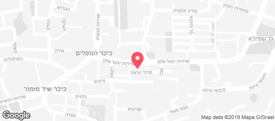 קפה קפה - מפה