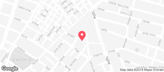 בית העמודים - מפה