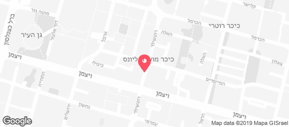 פיצה מאסטרו - מפה