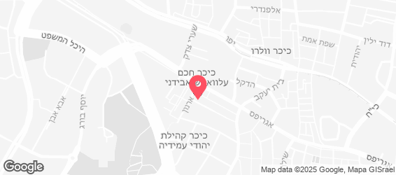 גליאנו קייטרינג בוטיק - מפה