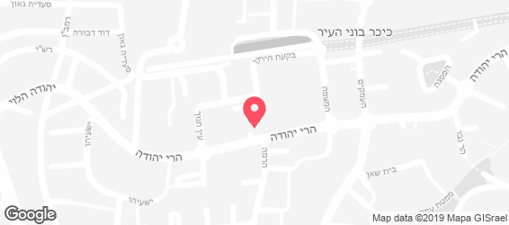 פיצה האט  - מפה
