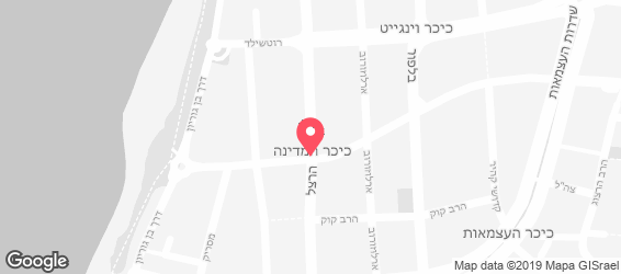 זד בורגר - מפה