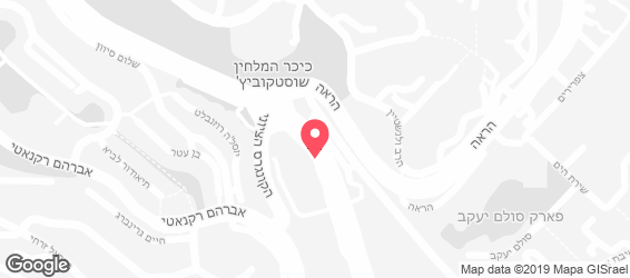 זיסלק רמות ירושלים - מפה