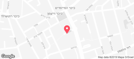 רוקפור פיצה - מפה