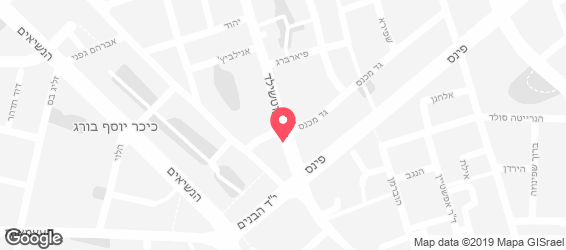 פיצה אורון - מפה