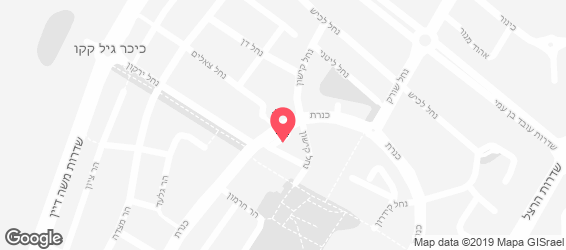 פיצה פומודורי  - מפה