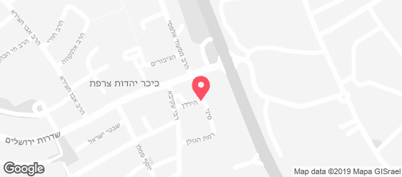 קייטרינג טעם המן בע"מ - מפה