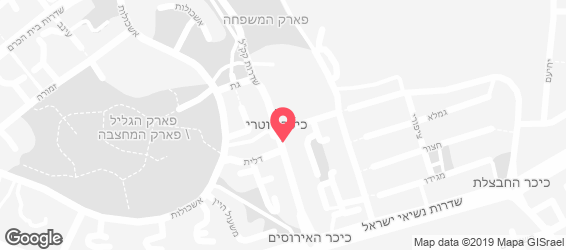 פיצה רשב"י - מפה