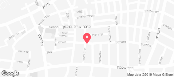 פלורנטין 10 - מפה