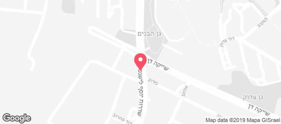 פיצה פרגו  - מפה