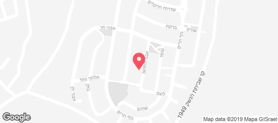 פיצה פצילי - מפה