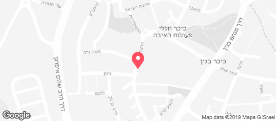 החומוס של טחינה - מפה