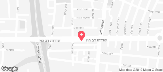 שפע בשרים גריל בר - מפה