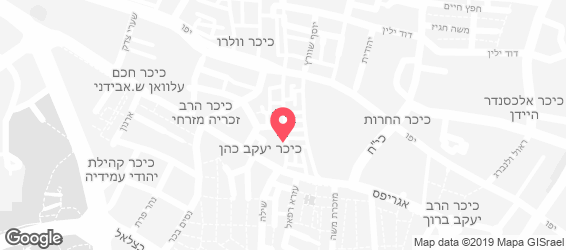 גבינאז' קייטרינג - מפה