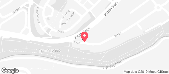 בר מסעדה barzal 1 - מפה