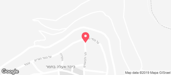 הג'חנון של שמחה בבוסתן - מפה