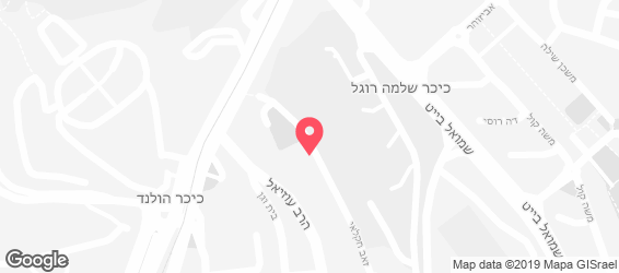 פרסטו פיצה - מפה