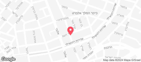 עלמה לאונג' - מפה