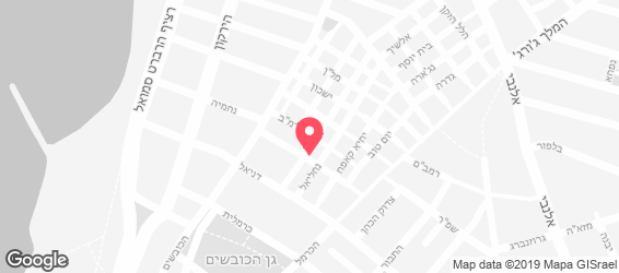 גלבי - המטבח של ענתי - מפה