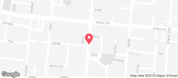 קפה כרכור - מפה