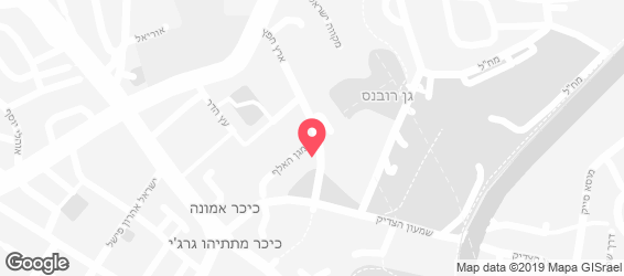 פינקיס פיצה & פלאפל - מפה