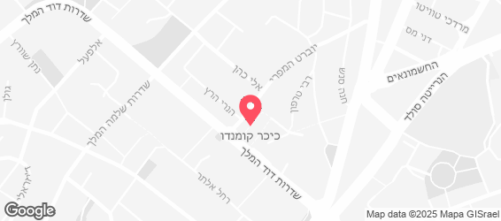 הפריקסה הסנדביץ' הטוניסאי - מפה