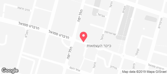 חומוס אגדע - מפה