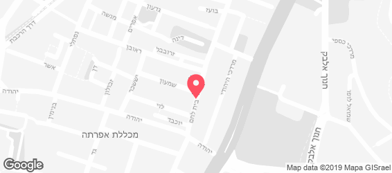 פלאפל עובד - מפה