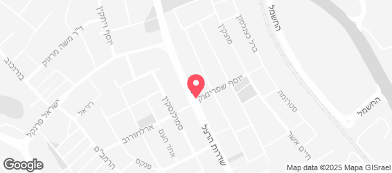 פינת הגלידה והממתקים - מפה