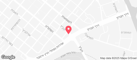 בלו בר - מפה