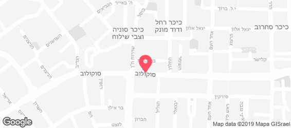 סודוקו ביסטרו בר - מפה