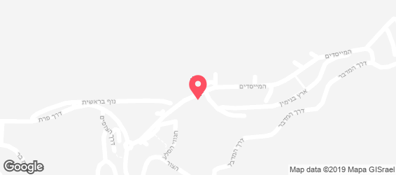 בטבע שלך-הפקת אירועים ותוכן בשטח - מפה