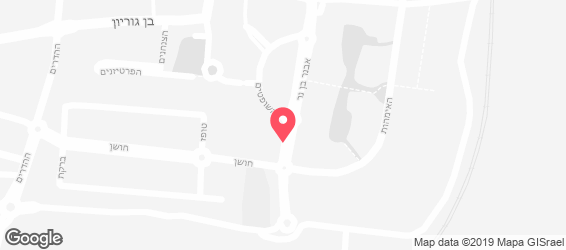 גרליק פיצה  - מפה